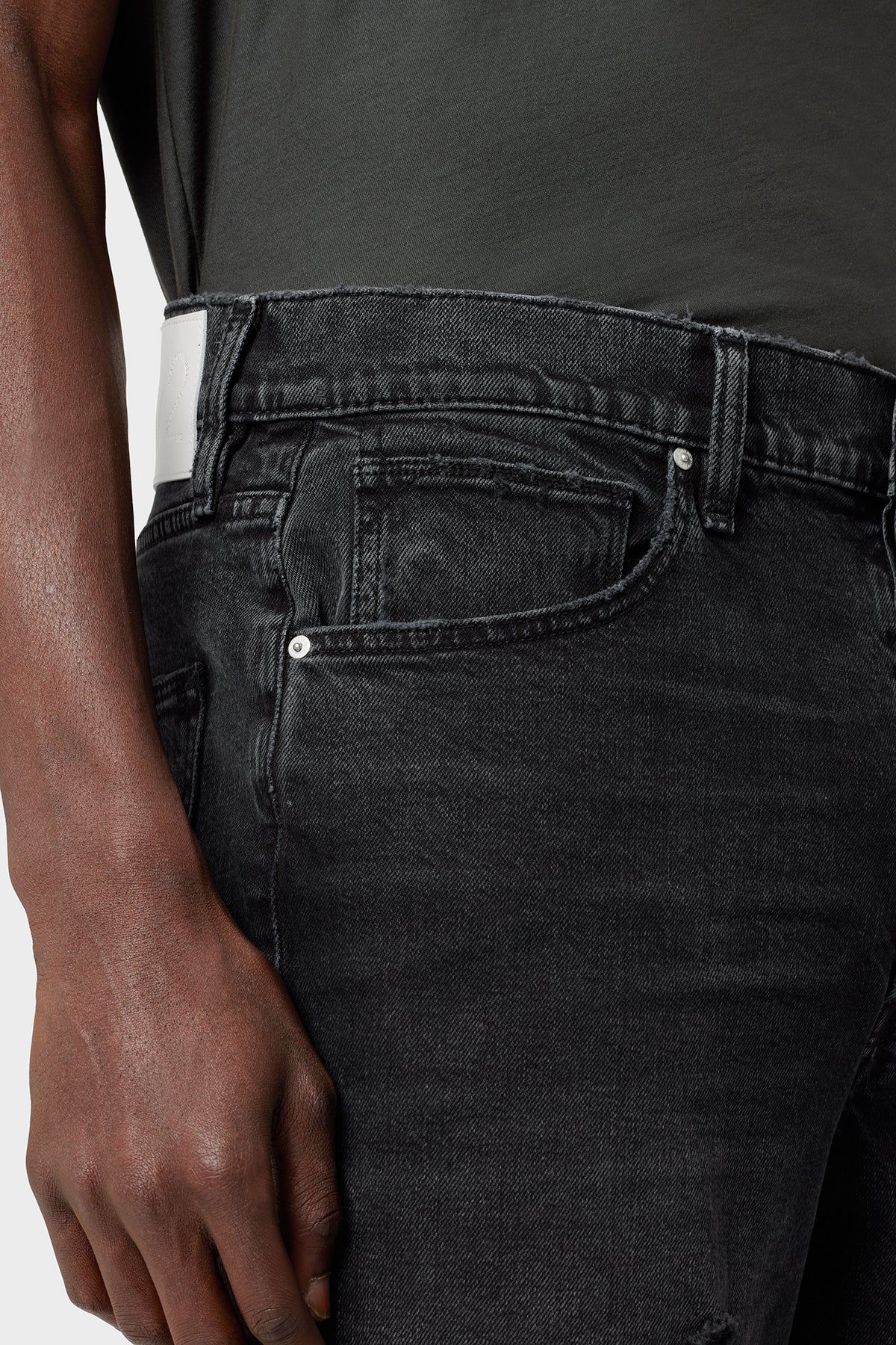 Hudson x Brandon Williams Jackson Straight Leg Crop Jean sold by Hudson Jeans product image thumbnail 3