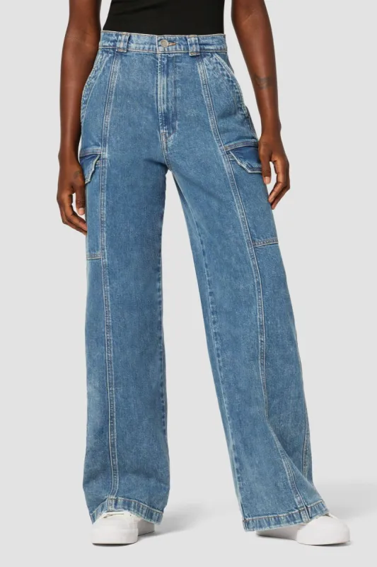 High-Rise Wide Leg Cargo sold by Hudson Jeans