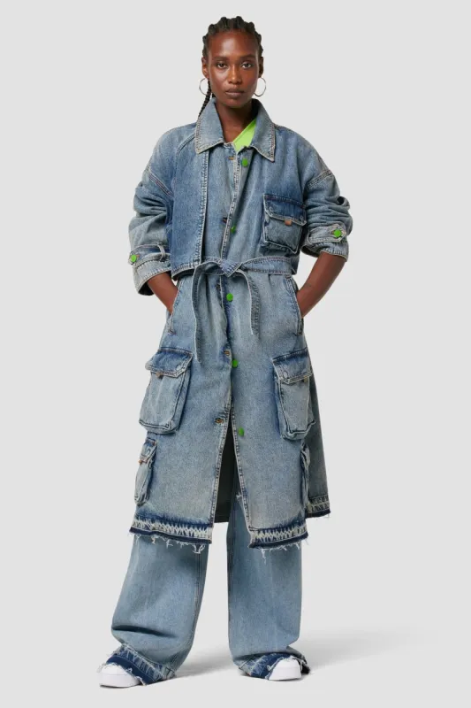 Hudson x Zoe Costello Hendrix Oversized Trench sold by Hudson Jeans