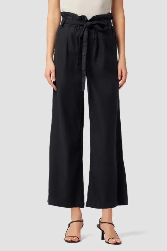Paper Bag Wide Leg Cropped Trouser sold by Hudson Jeans
