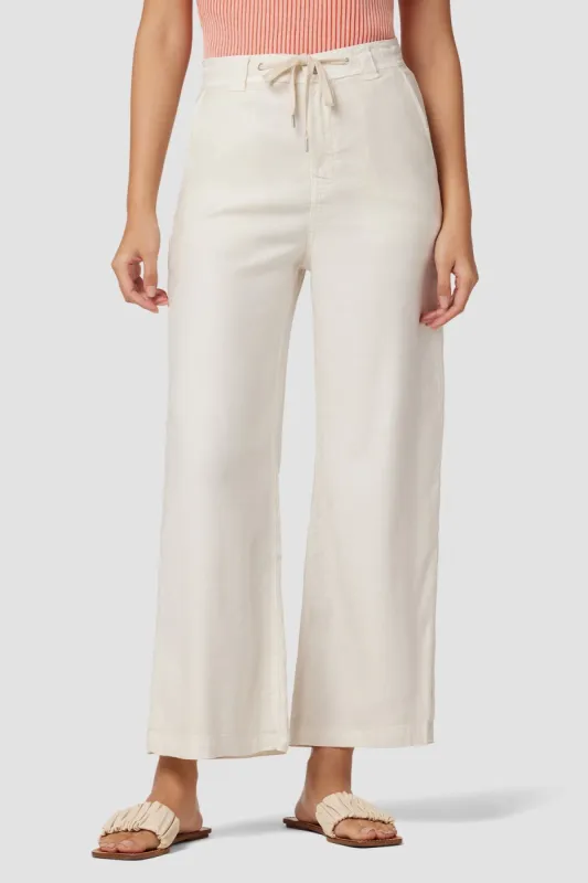 Drawstring Wide Leg Crop Trouser sold by Hudson Jeans