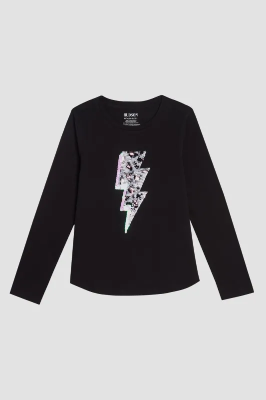 Lightning Tee made by Hudson Jeans