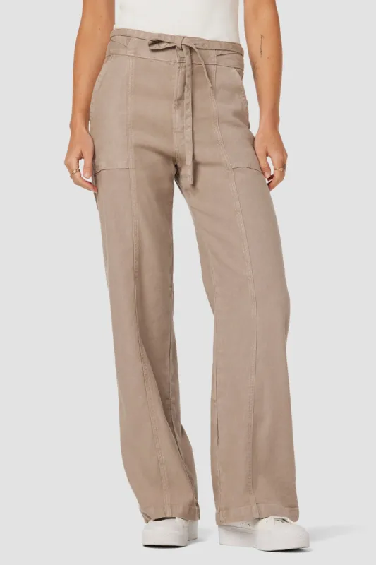 Tie Waist Wide Leg Trouser sold by Hudson Jeans