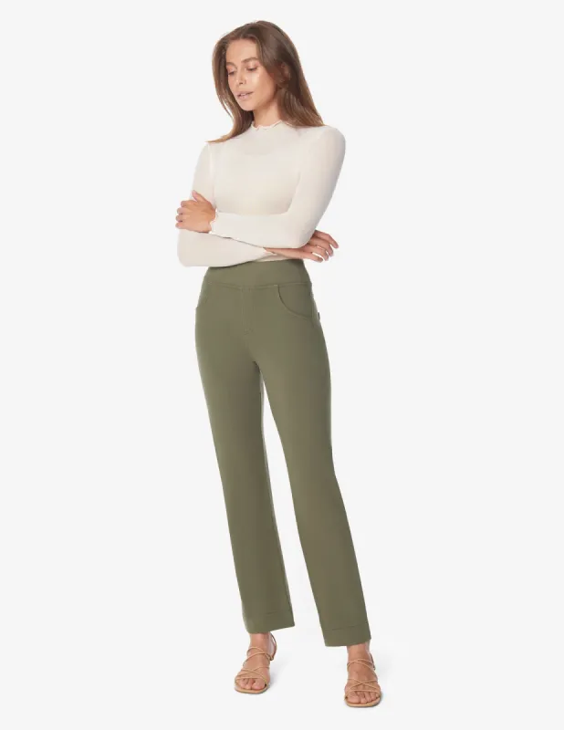 Game-Changing Hi-Rise Straight sold by HUE