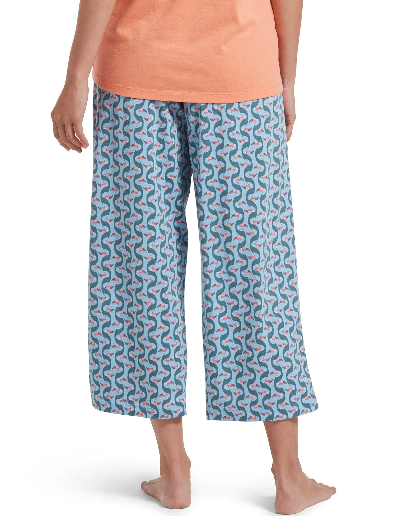 Toucan Hideout Classic Capri Pajama Pant sold by HUE product image thumbnail 2