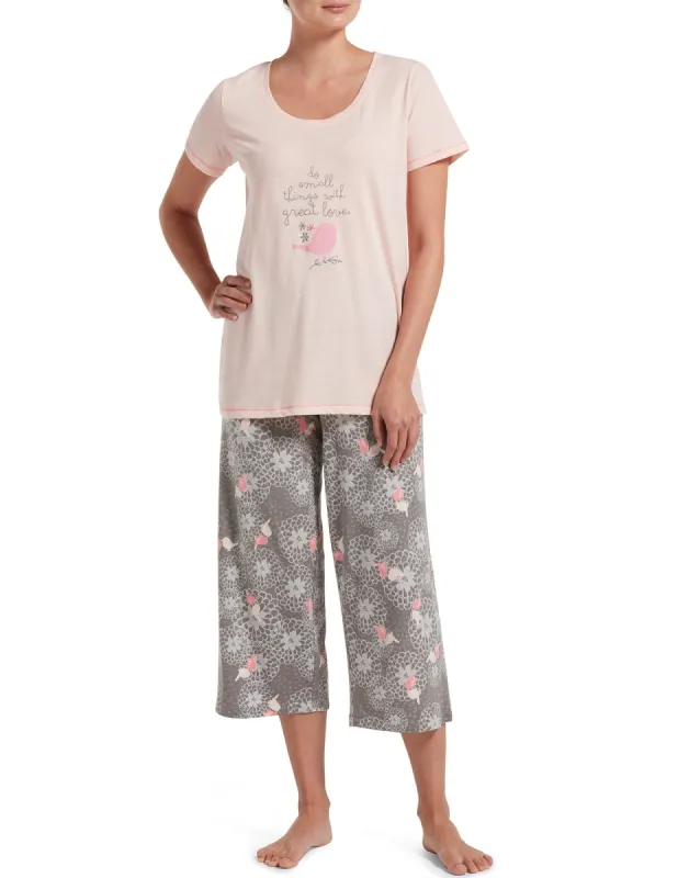 Great Love Capri Pajama Set sold by HUE
