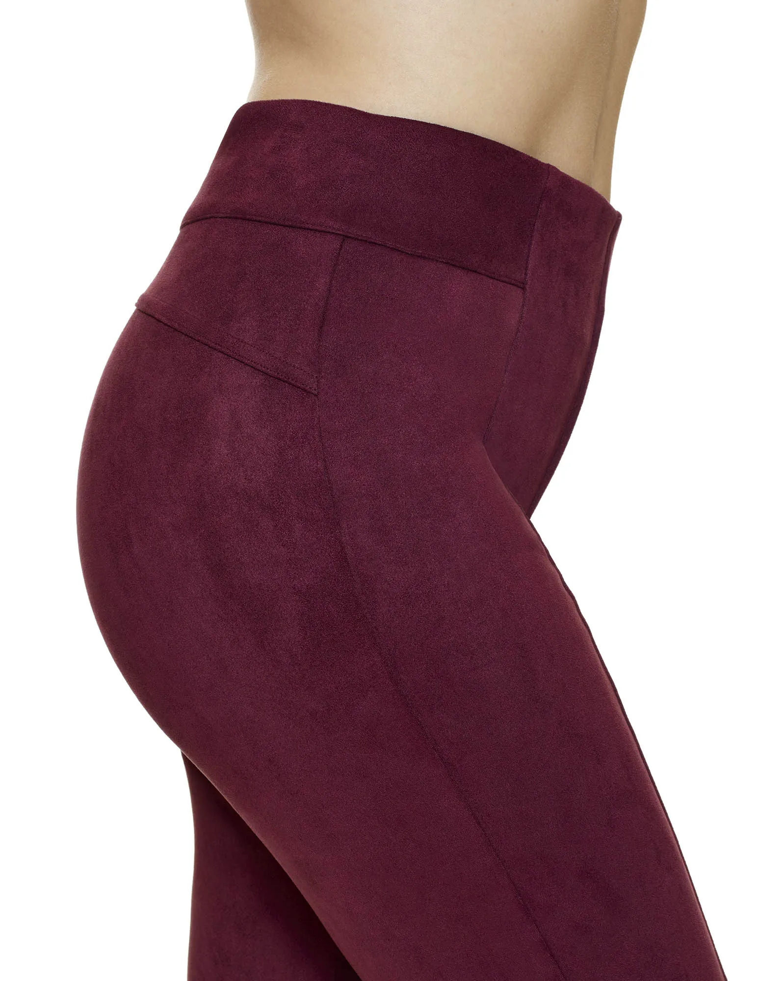 Hi-Rise Suede Straight Leg Legging sold by HUE product image thumbnail 4