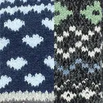 My Favorite Fairisle Crew Sock 2 Pair Pack sold by HUE product image thumbnail 2