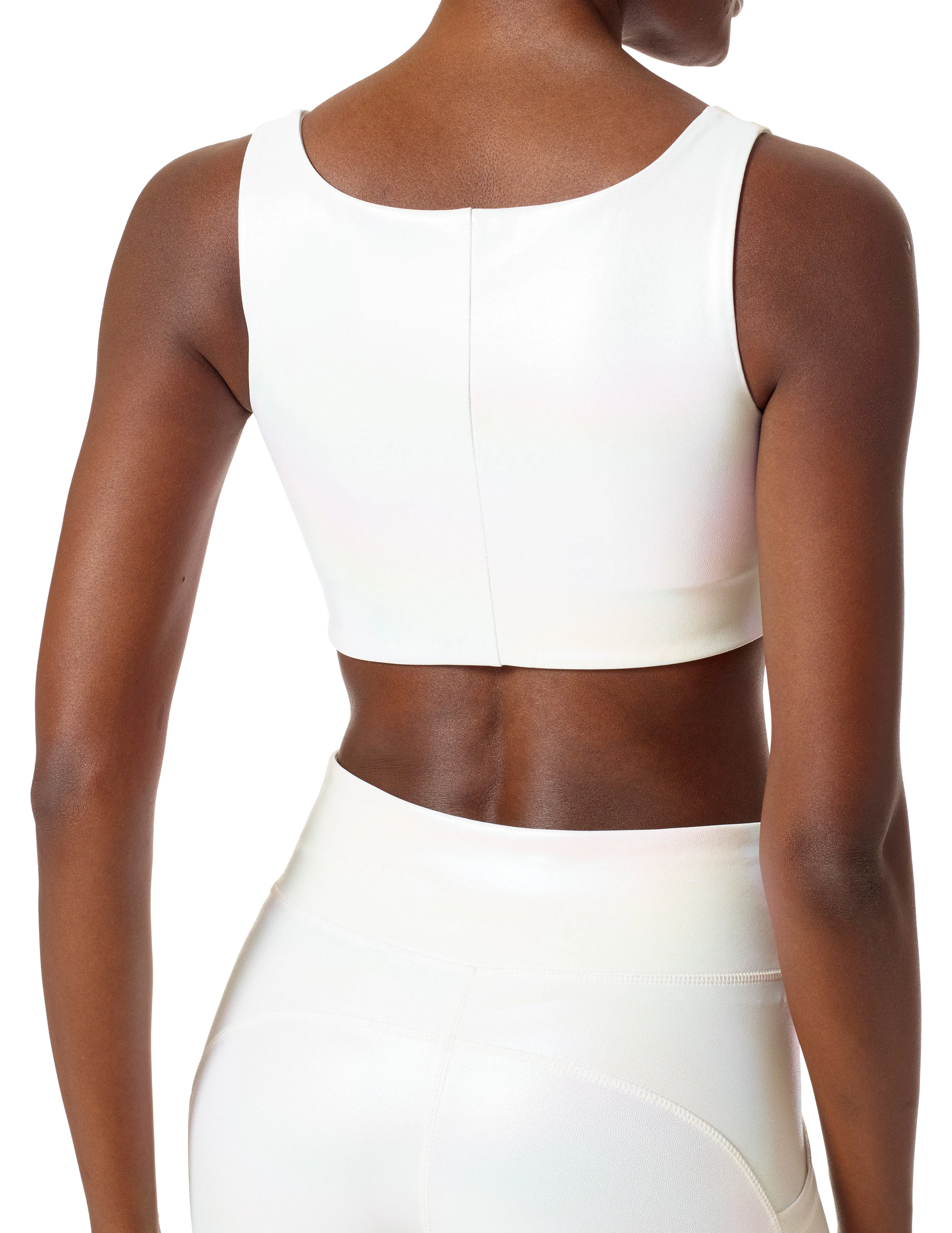 Cropped Full Back Tank Top sold by HUE product image thumbnail 2