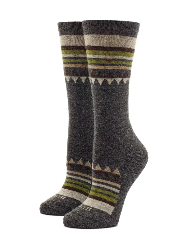 Fine Wool Blend Crew Sock sold by HUE