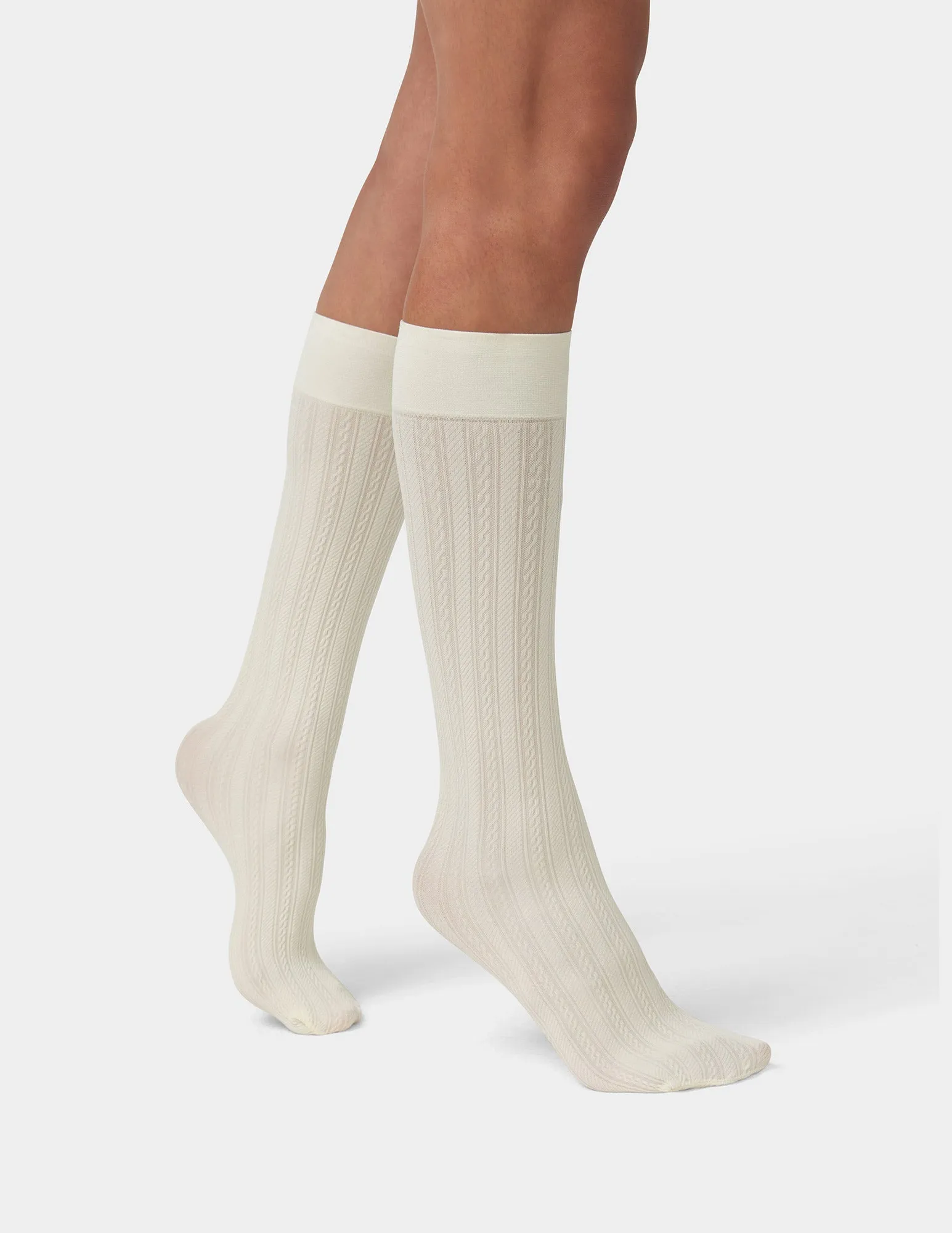 Cable Knee High sold by HUE