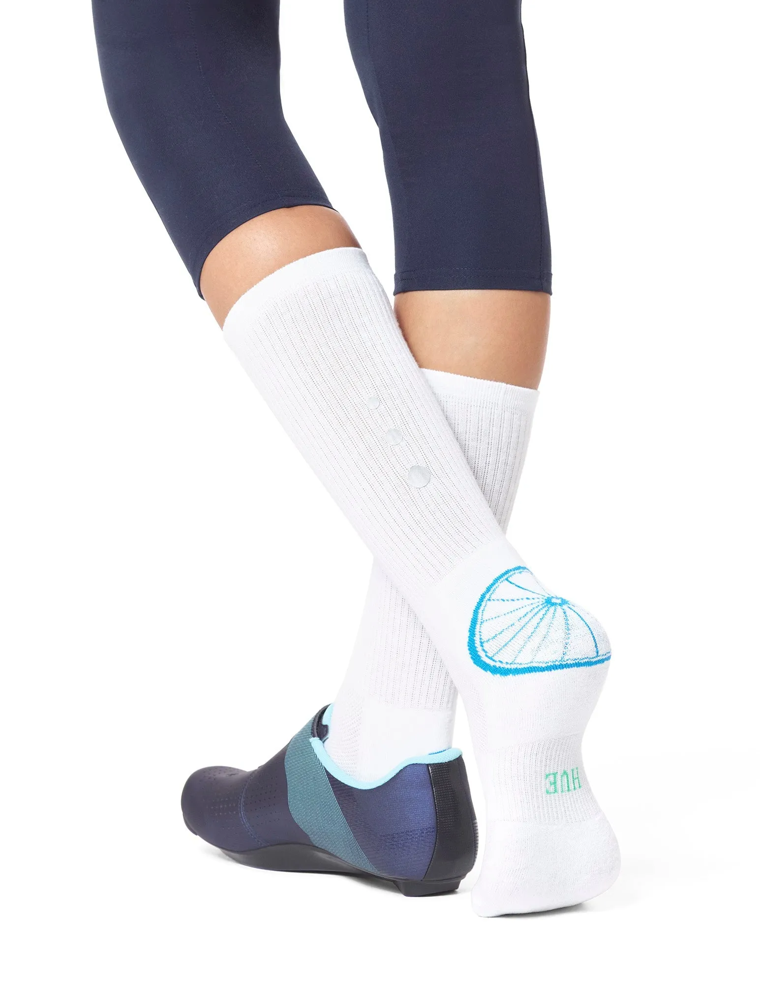 Eco Sport Cycling Crew Sock 2 Pair Pack sold by HUE