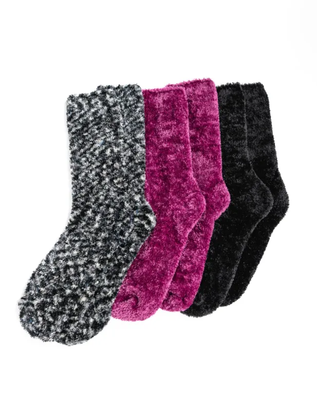 Feather Sock 3 Pair Pack sold by HUE
