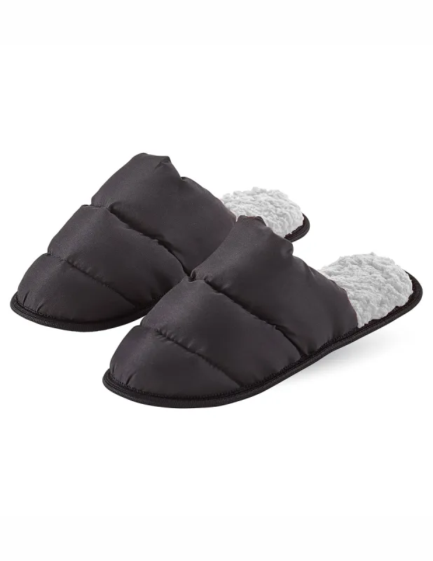 Puffer Slide Slippers sold by HUE