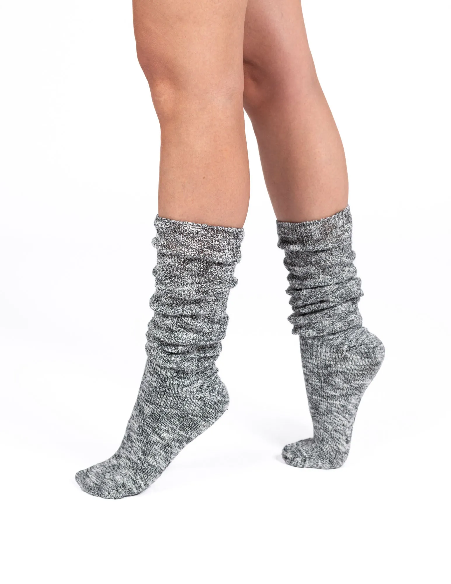 Marled Rib Over The Knee Slouch Sock sold by HUE product image thumbnail 2