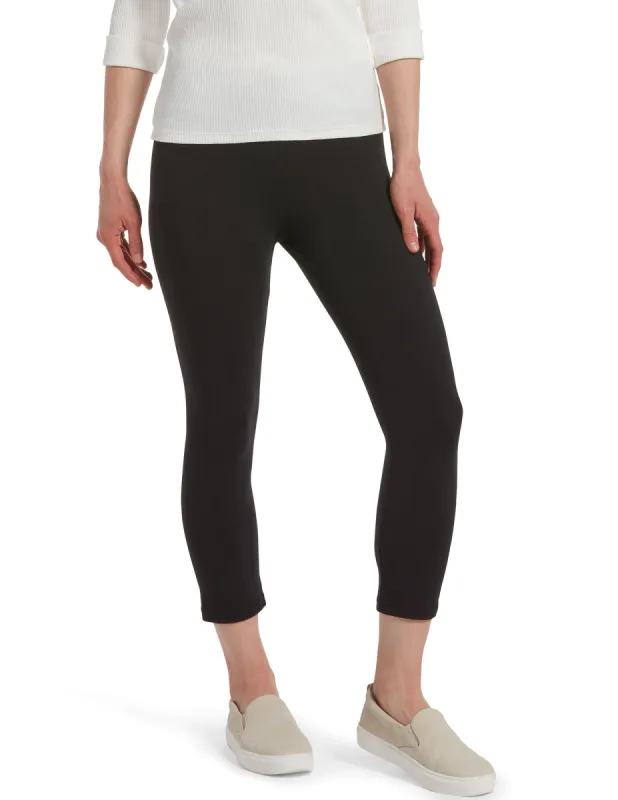 Ultra Capri with Wide Waistband sold by HUE