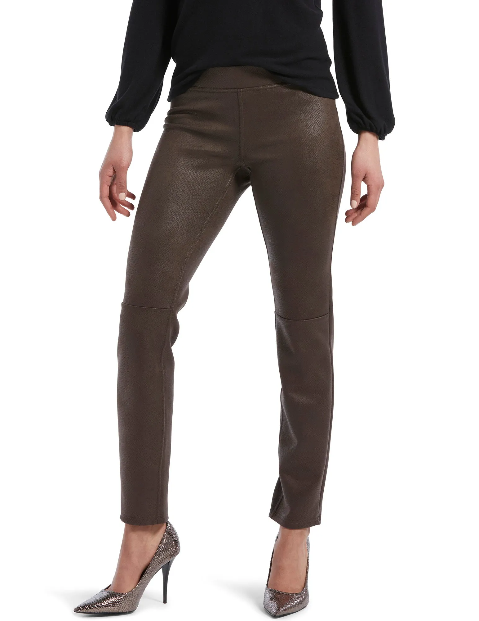 Textured Microsuede Leggings sold by HUE