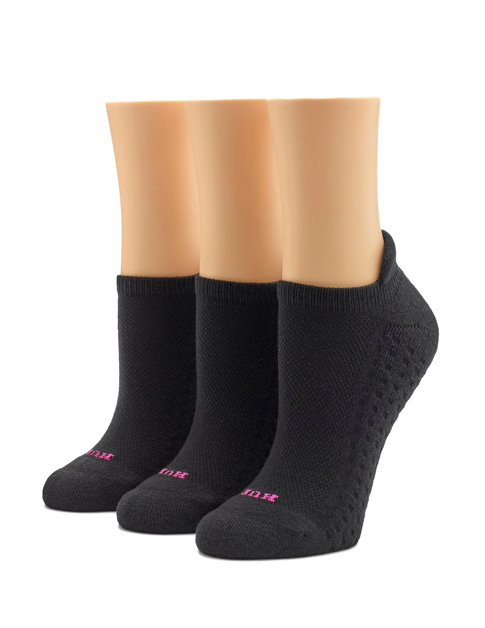 Air Cushion Tab Back No Show Sock 3 Pair Pack sold by HUE
