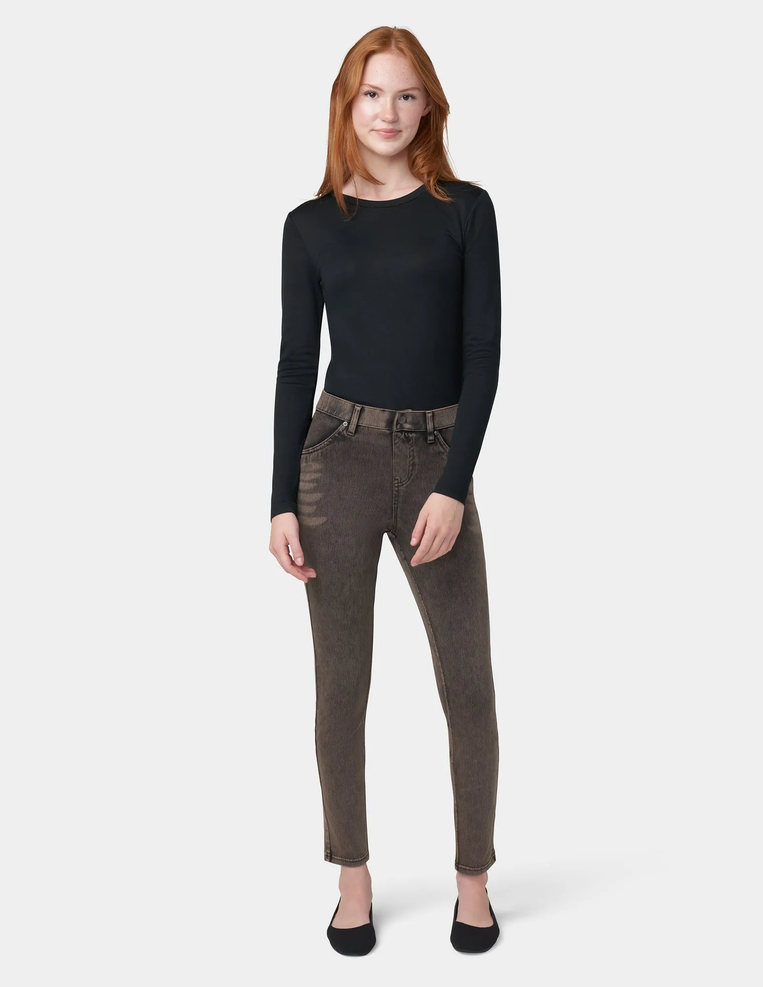 Ultra Soft Denim Legging sold by HUE