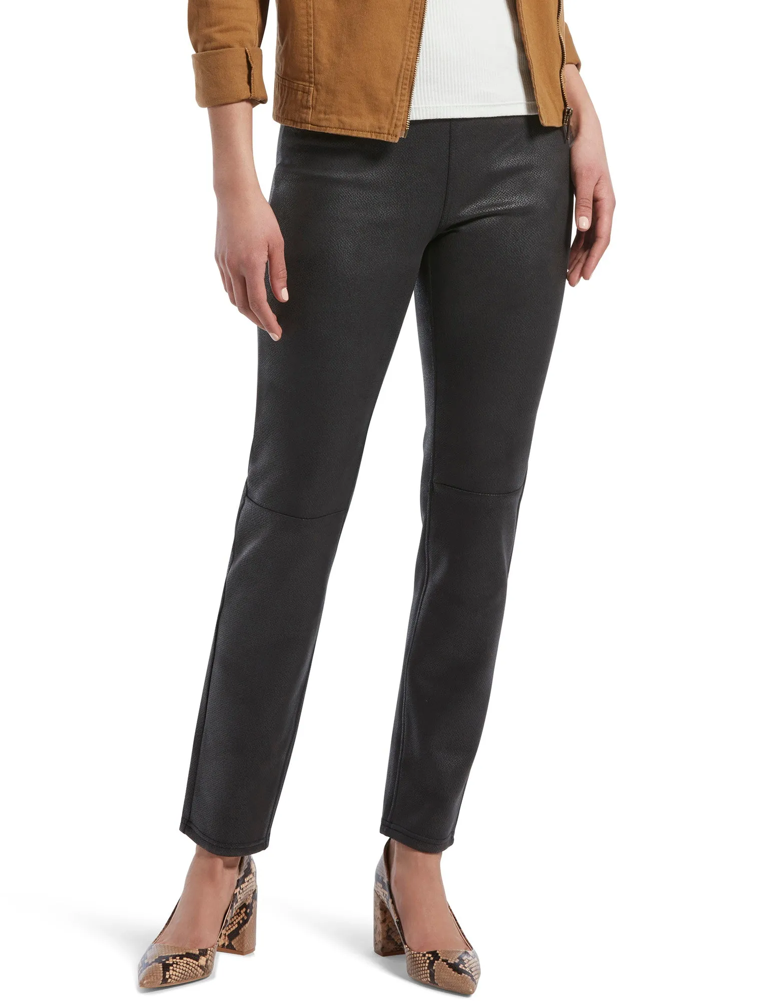 Textured Microsuede Leggings sold by HUE product image thumbnail 2