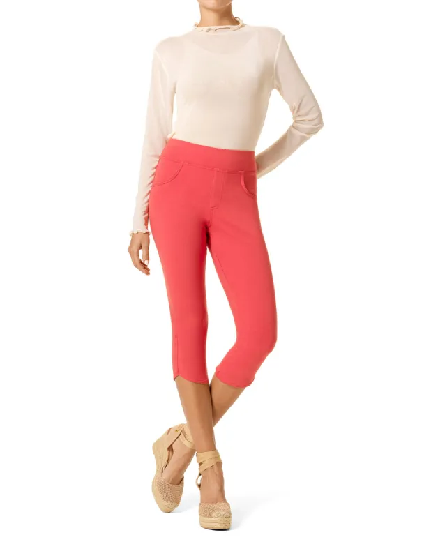Game Changing Tulip Hem Capri sold by HUE