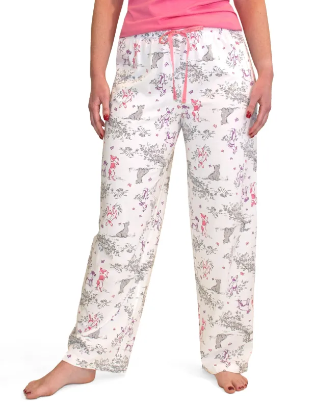 Doggies Delight Toile PJ Pant sold by HUE