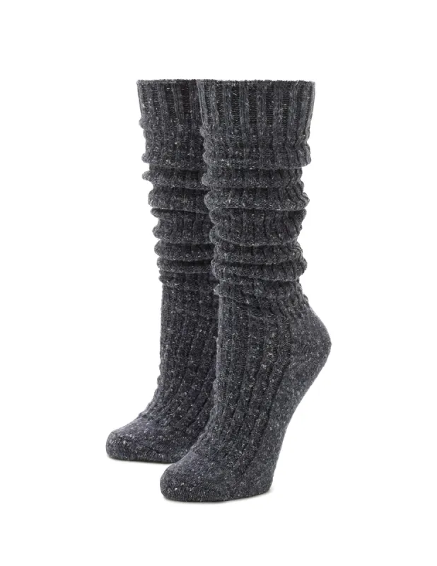 Waffle Slouch Sock sold by HUE