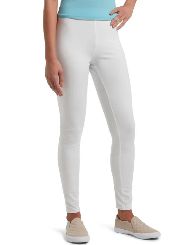 Travel Wide Waistband Cotton High Waist Leggings sold by HUE