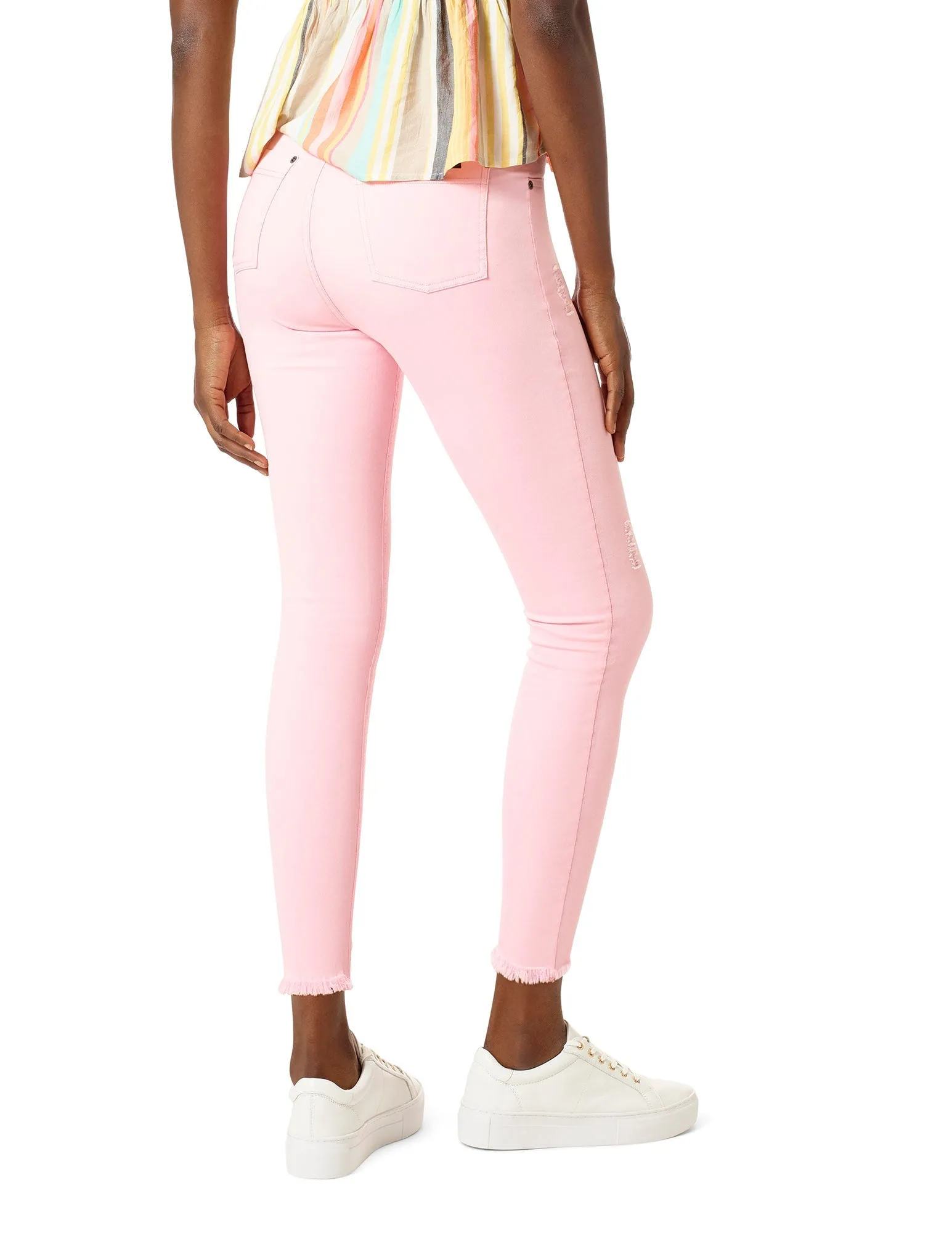 Ripped Denim Hi-Rise Skimmer sold by HUE product image thumbnail 2