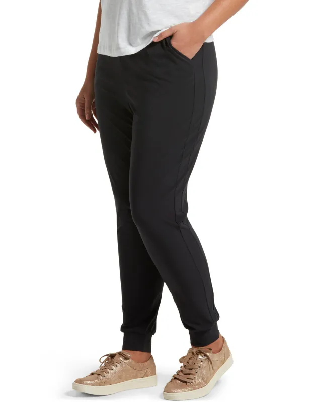 Travel High Waist Slim Jogger sold by HUE