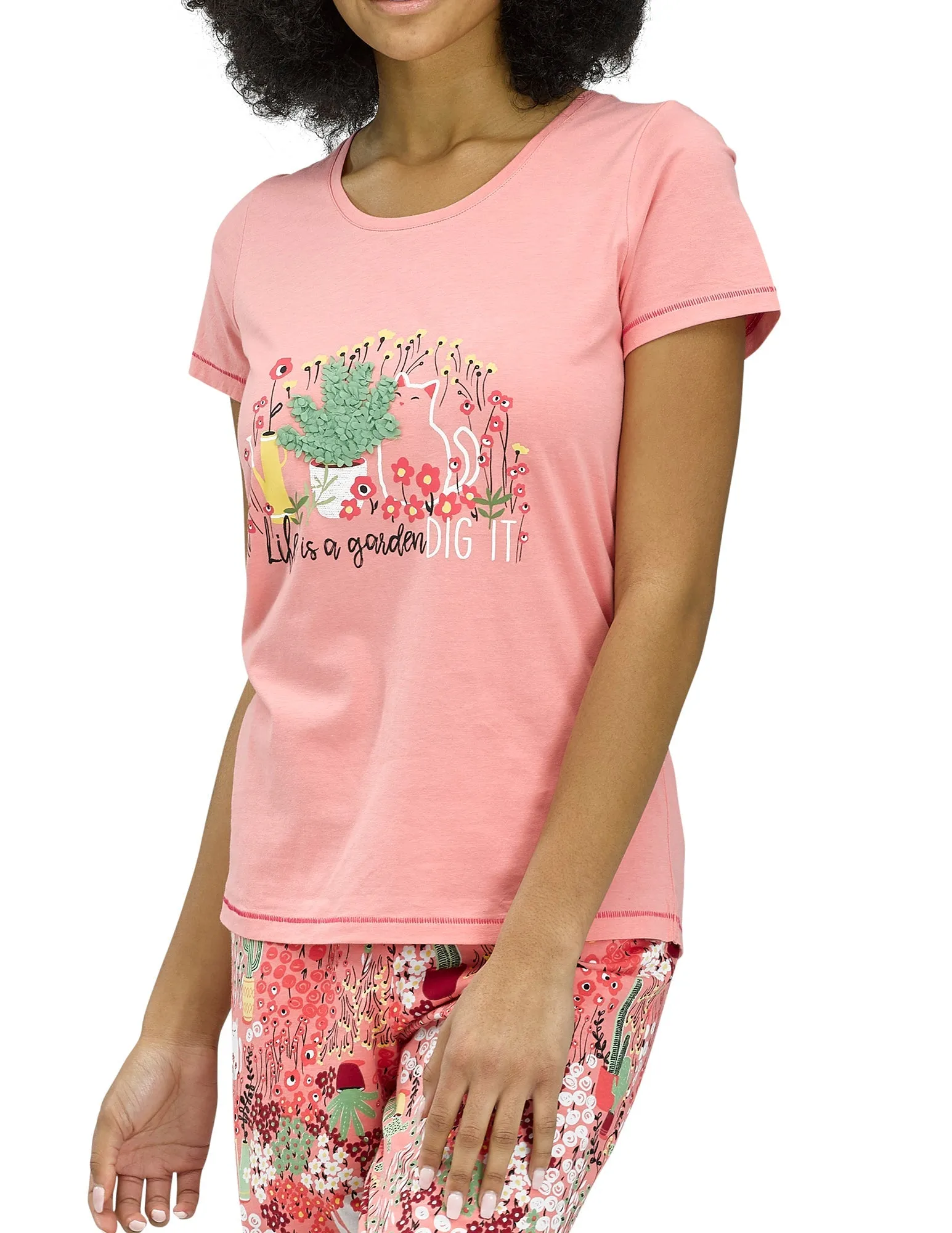Life Is A Garden Short Sleeve Tee sold by HUE