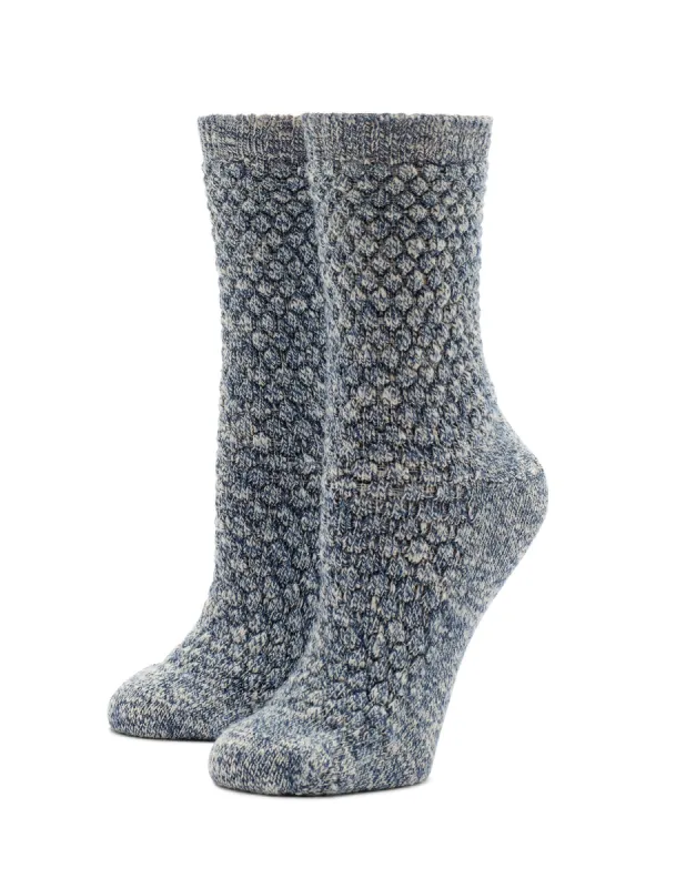 Quilted Crew Boot Sock sold by HUE