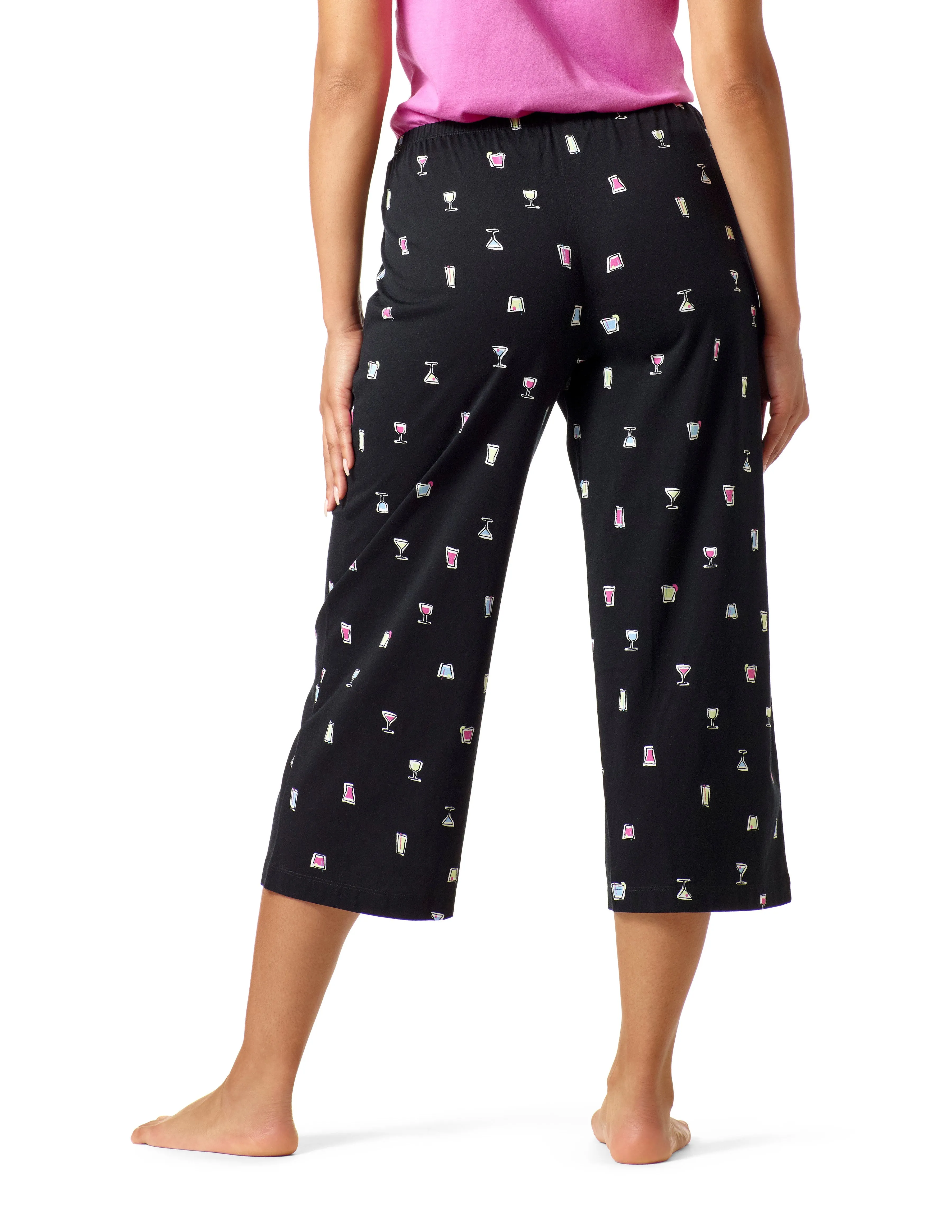 SleepWell Night Cap Capri Pajama Pant sold by HUE product image thumbnail 2