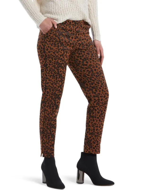 Leopard Jacquard Leggings made by HUE