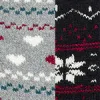 My Favorite Fairisle Mini Crew Sock 2 Pair Pack sold by HUE