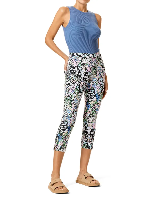 Confetti Essential Denim Capri sold by HUE