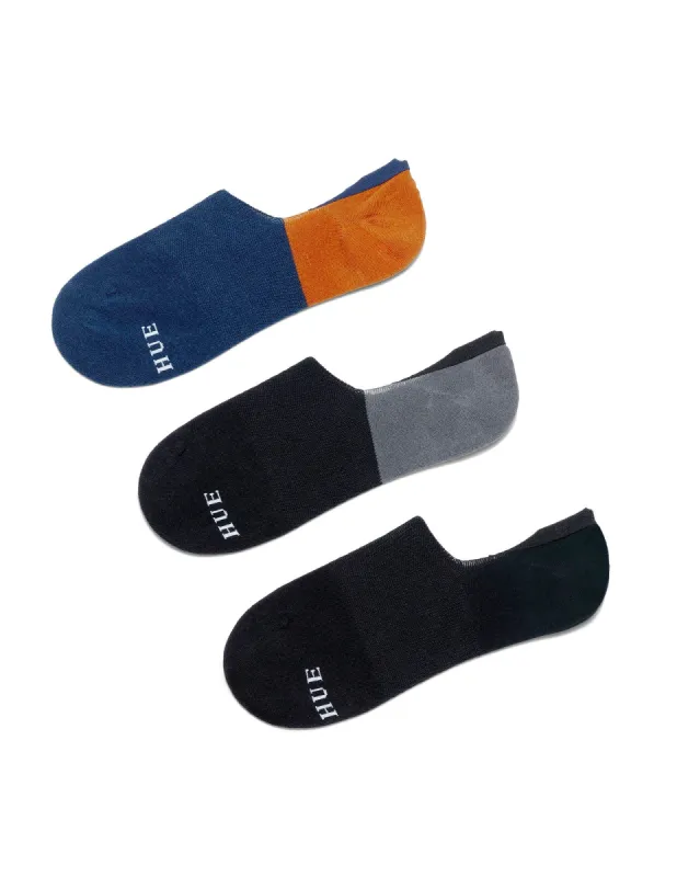 Cotton No Show Arch Hug Sock 3 Pair Pack sold by HUE