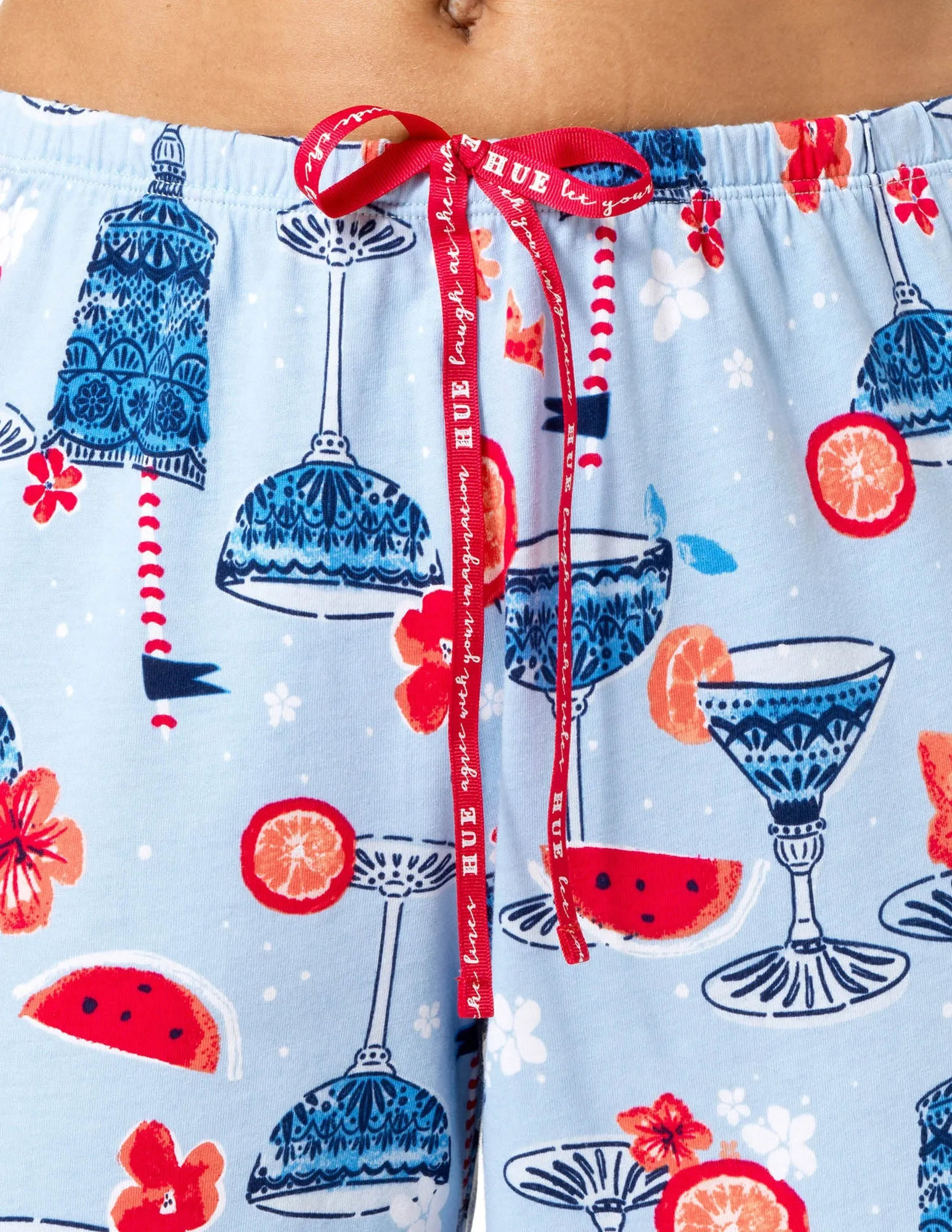 Tipsy In Tucket PJ Capri sold by HUE product image thumbnail 3