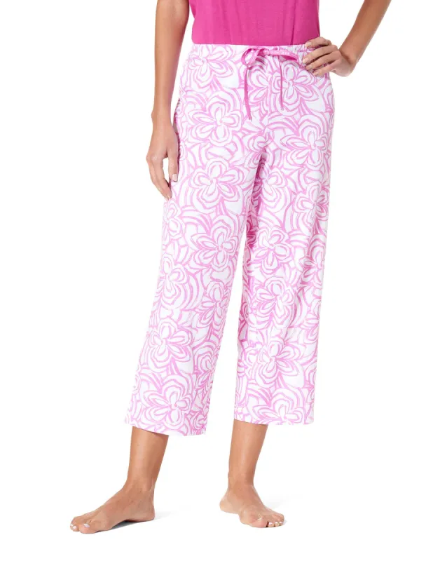 HUE Women's Blooms PJ Capri sold by HUE