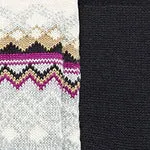 Border Fairisle Boot Sock 2 Pair Pack sold by HUE product image thumbnail 2