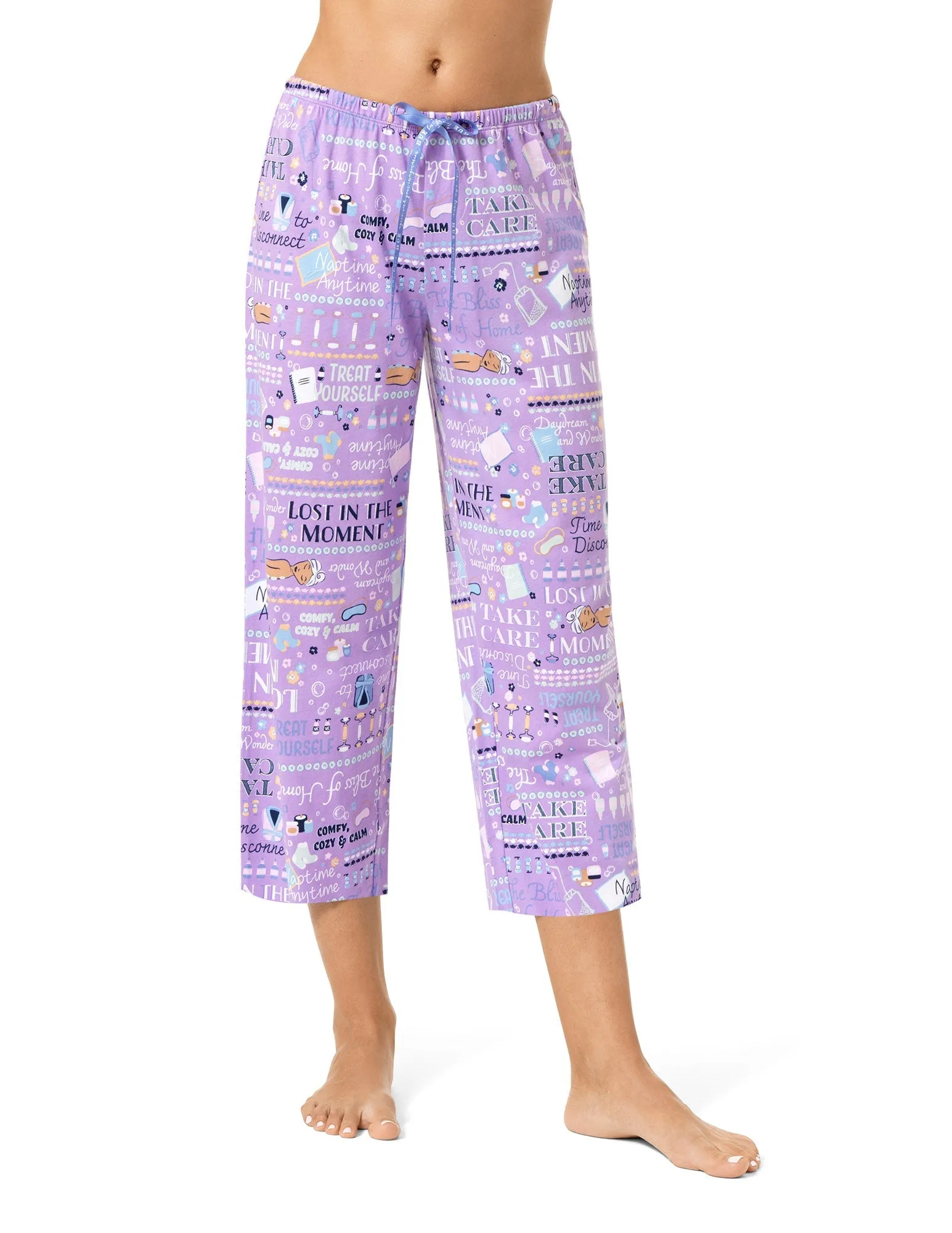 Self Care Mantras PJ Capri sold by HUE