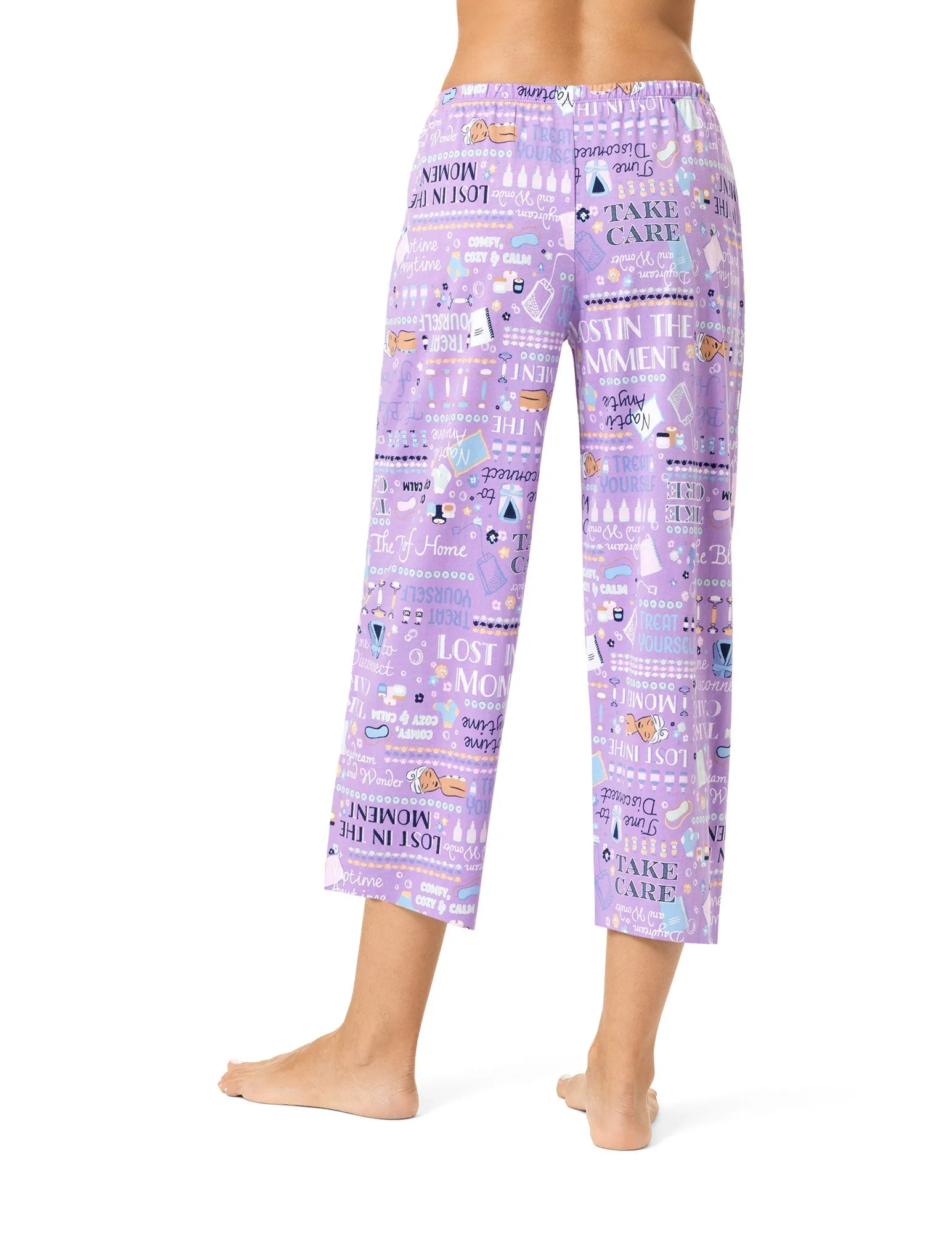 Self Care Mantras PJ Capri sold by HUE product image thumbnail 2
