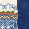 Border Fairisle Boot Sock 2 Pair Pack sold by HUE