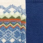 Border Fairisle Boot Sock 2 Pair Pack sold by HUE product image thumbnail 2