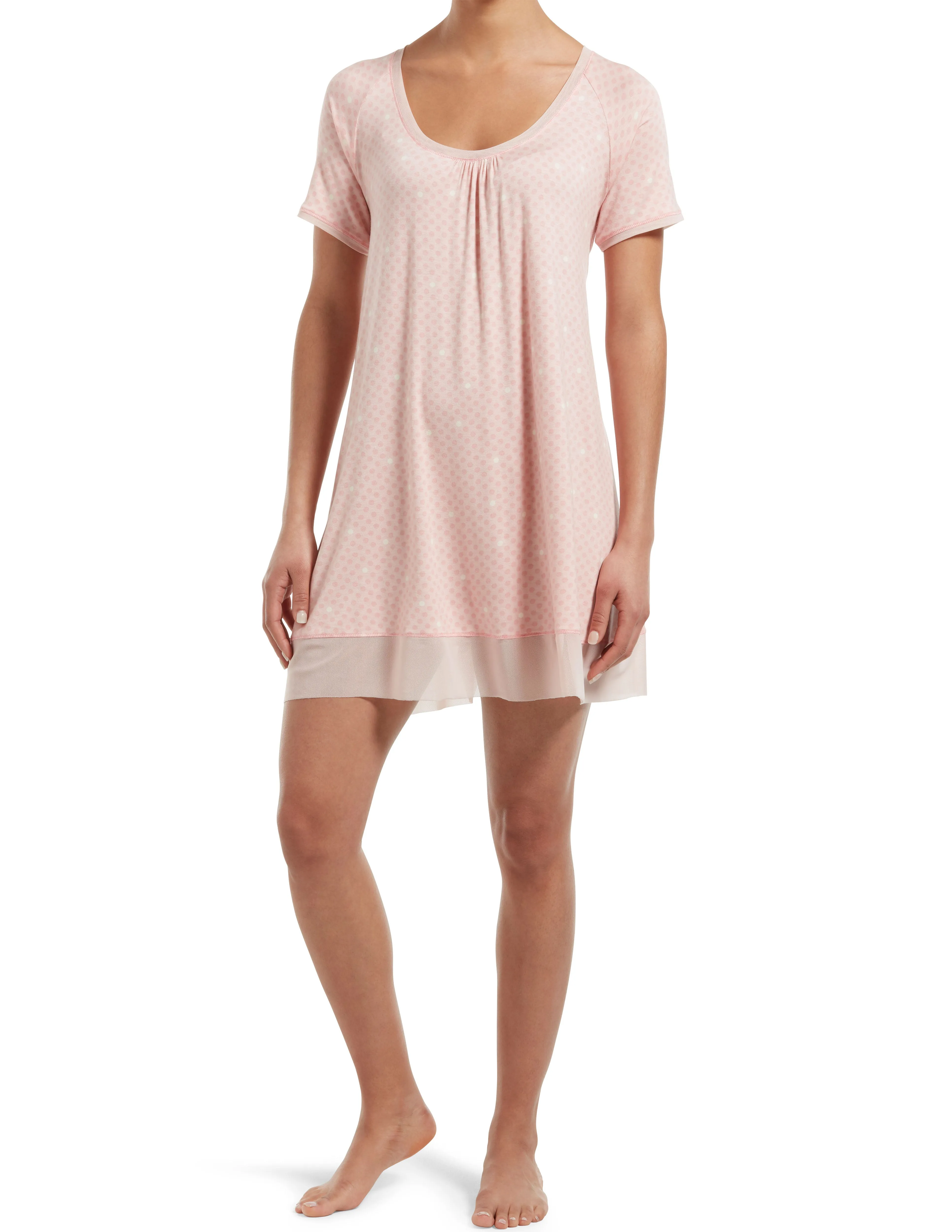 Sleepwell Join The Dots Short Sleeve PJ Gown sold by HUE product image thumbnail 2