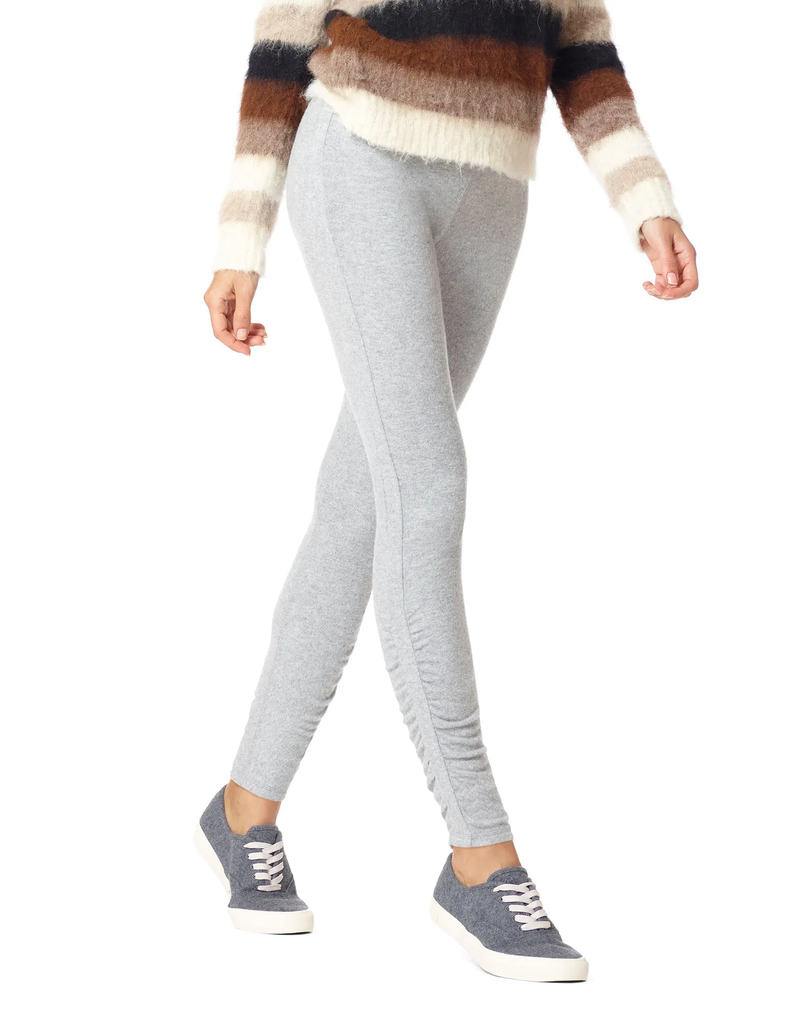 Ruched Ankle Sweater Leggings sold by HUE