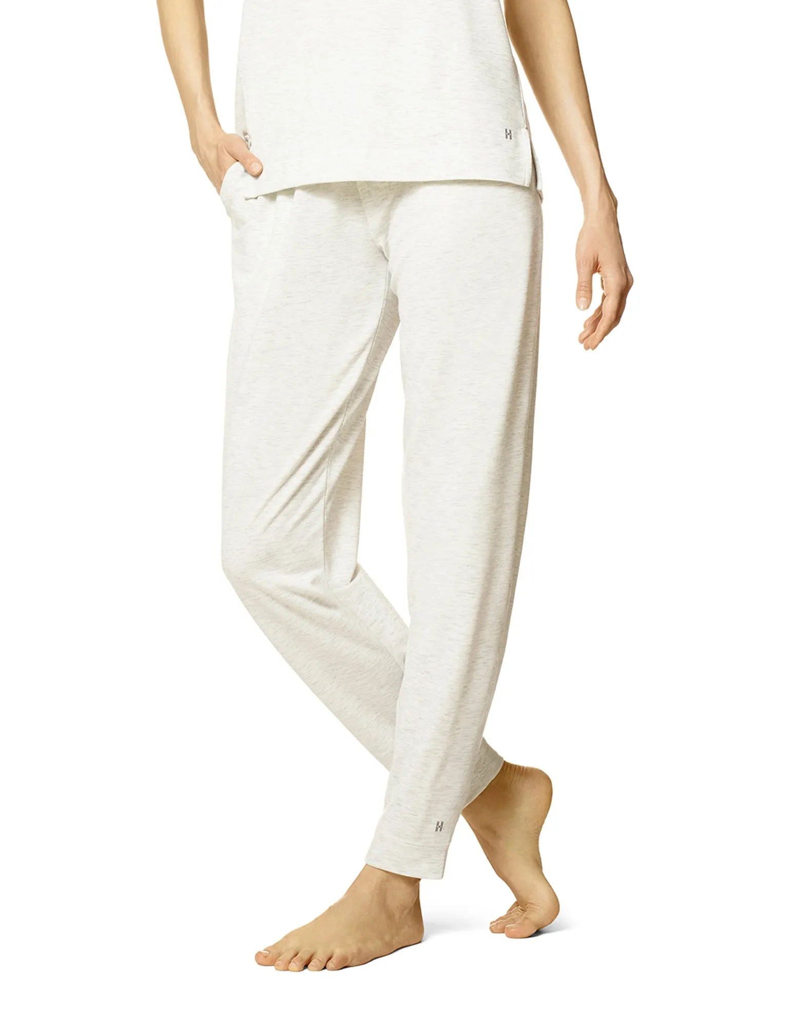 Solid Cuffed Lounge Pant With Pockets sold by HUE