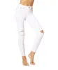 Ripped Knee Denim Leggings sold by HUE