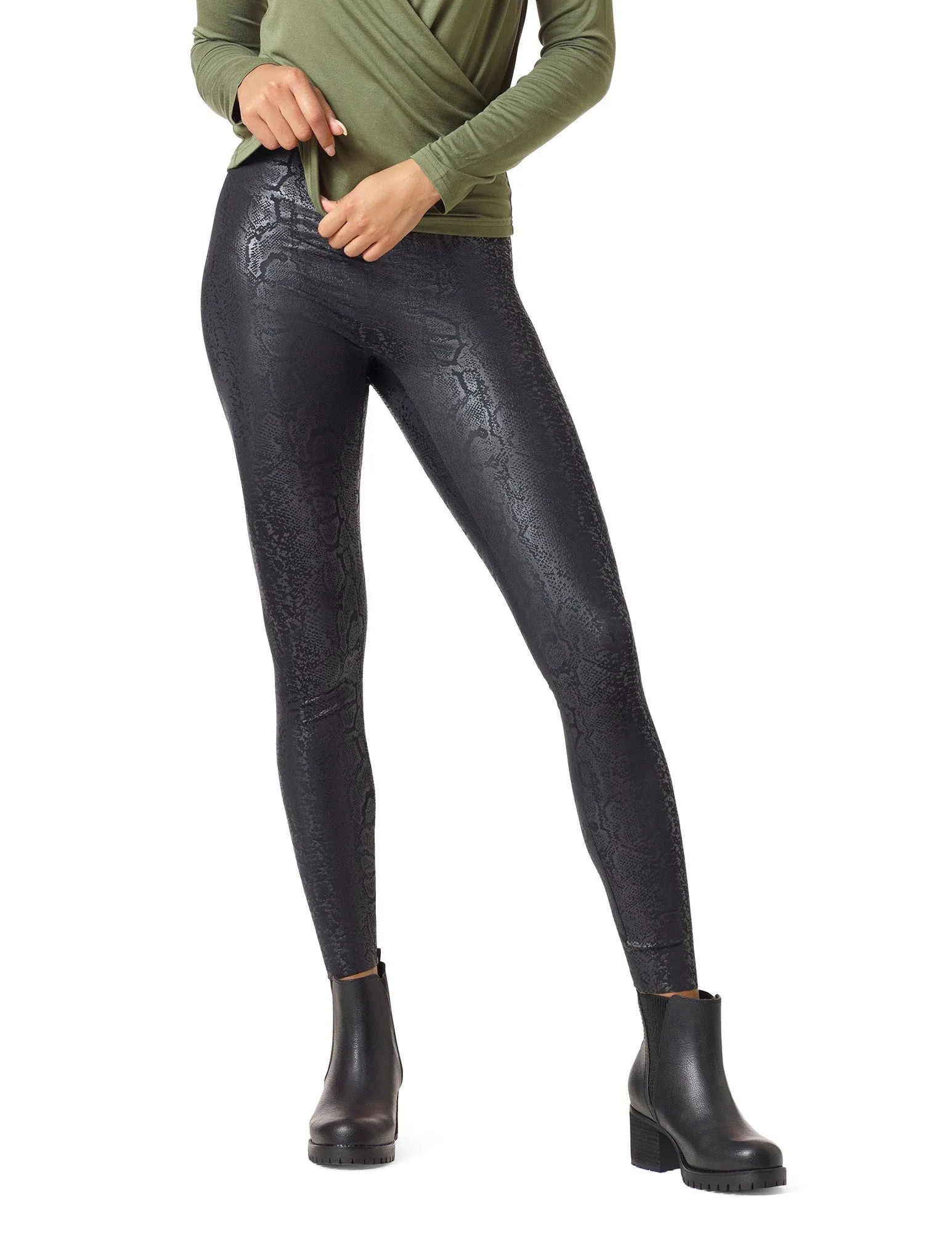 Layering Weightless High Rise Leggings sold by HUE