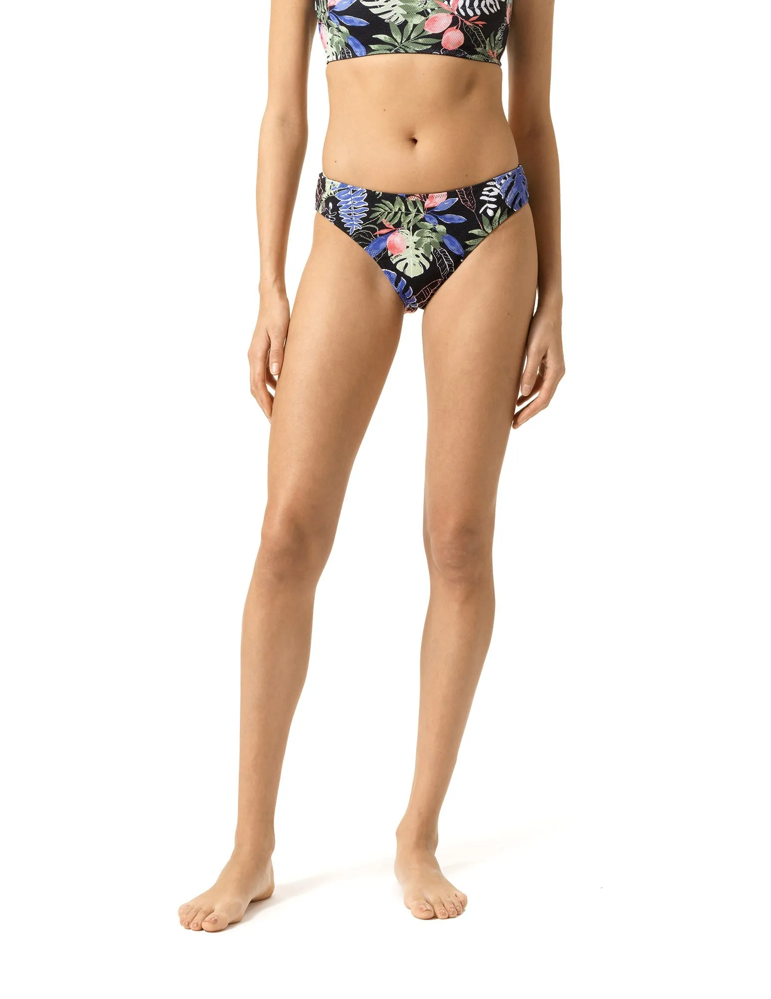 Tropical Breeze Reversible Hipster Bikini Bottom sold by HUE